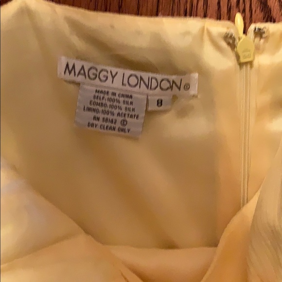Maggy London yellow dress - Picture 3 of 5